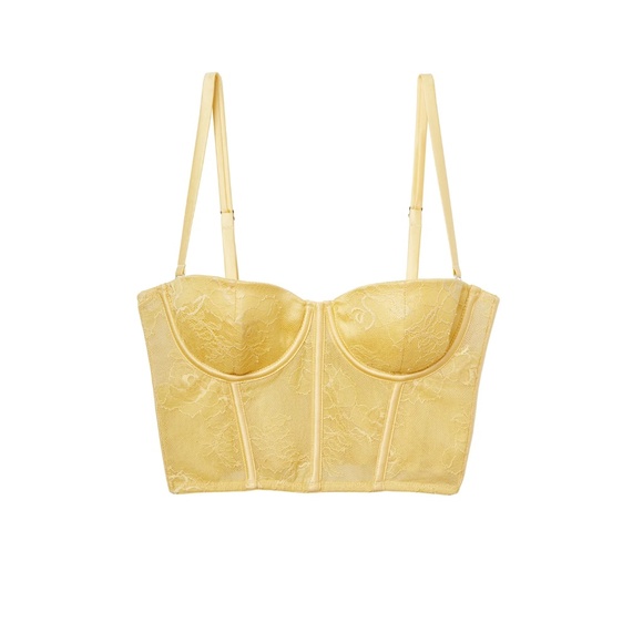 BOUQUET LACE BUSTIER TOP - Picture 2 of 4